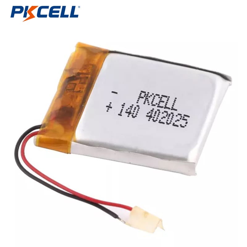 PKCELL LP402025 140mah 3.7v Batteria Rechargeable Lithium Polymer Image Featured Image
