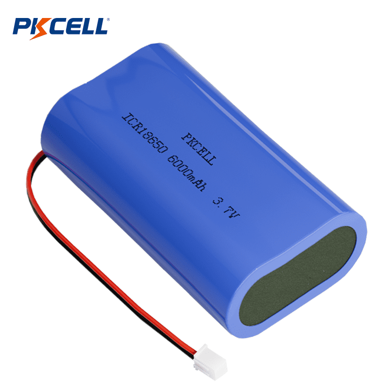PKCELL ICR18650 3.7v 6000mah Lithium Ion Battery Rechargeable Battery Pack Featured Image