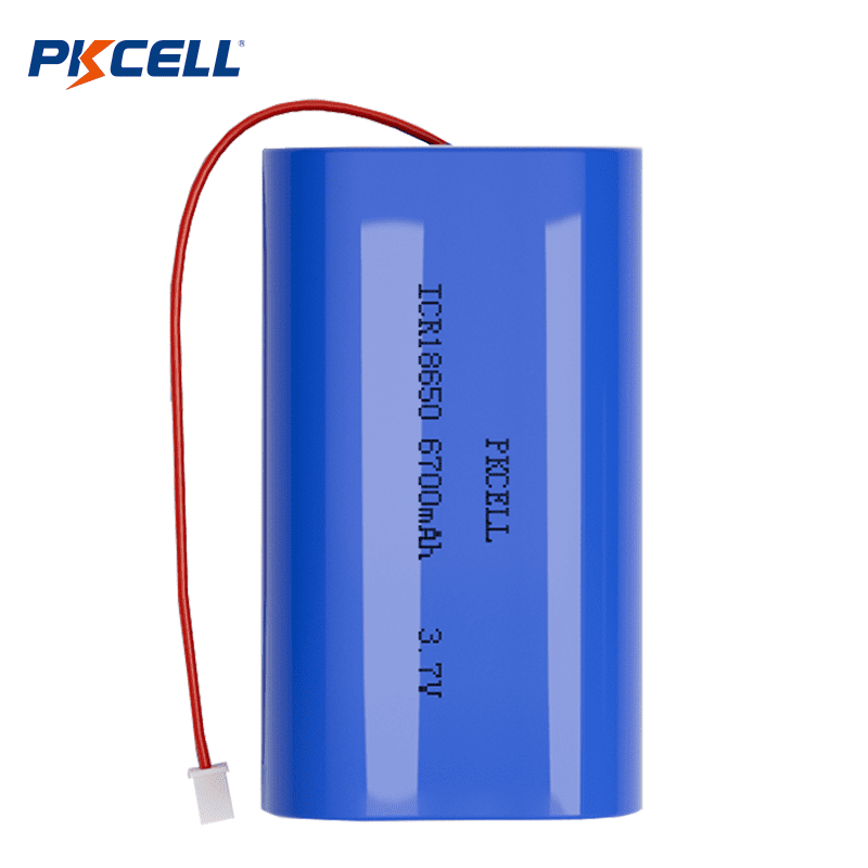 PKCELL ICR18650 3.7v 6700mah Lithium Ion Batter...