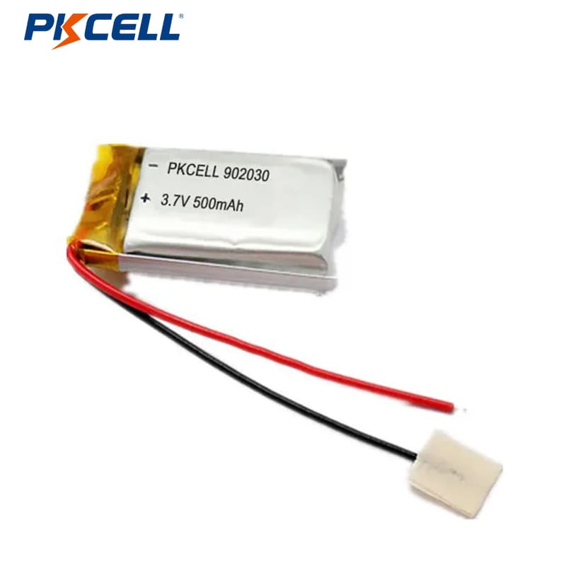 PKCELL LP902030 500mah 3.7v Batri Polymer Lithiwm y gellir ei Ailwefru ar gyfer Delwedd dan Sylw POS