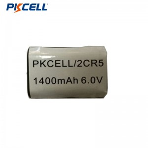 PKCELL 2CR5 6V 1400mAh LI-MnO2 Battery