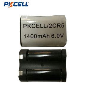 PKCELL 2CR5 6V 1400mAh LI-MnO2 பேட்டரி