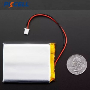 PKCELL LP785060 2500mah 3.7v Rechargeable Lithium Polymer Battery UN38.3 Palapala Hoʻopili
