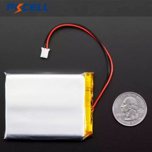 PKCELL LP785060 2500mah 3.7v Batari Lithium Polymer La Soo Celin Karo UN38.3 Shahaado La Habeeyay