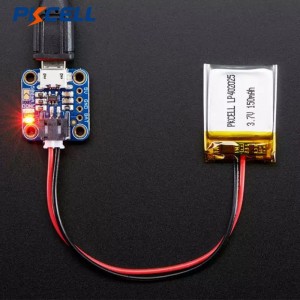 Batteria ricaricabile PKCELL LP402025 140mah 3.7v Lithium Polymer