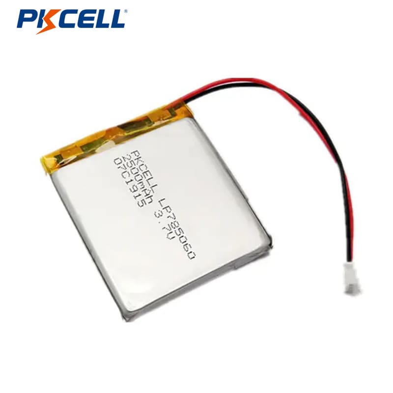 PKCELL LP785060 2500mah 3.7v акумуляторна літі...