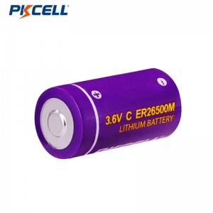 PKCELL ER26500M C 3.6V 6500mAh LI-SOCL2 Battery