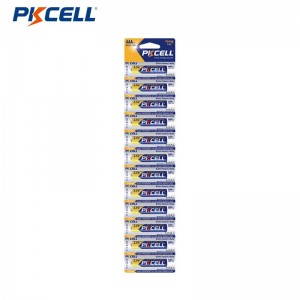 PKCELL R03P AAA کاربن بیټرۍ اضافي درانه بیټرۍ