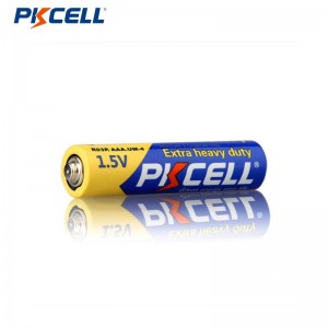 PKCELL R03P AAA Batri Carbon Batri Dyletswydd Trwm Ychwanegol