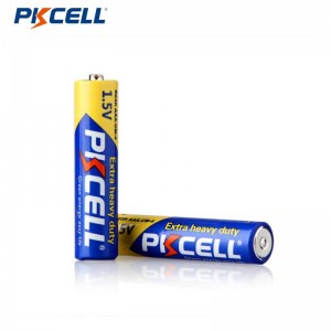 PKCELL R03P AAA کاربن بیٹری ایکسٹرا ہیوی ڈیوٹی بیٹری