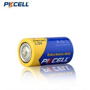 PKCELL R14P C Size Carbon Battery Ma'a Tiute Mamafa Faaopoopo