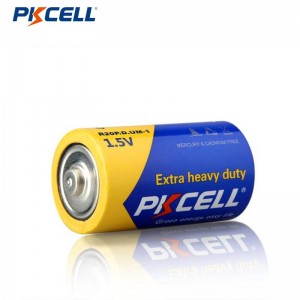 Batería de carbono tamaño D PKCELL R20P Batería extra resistente