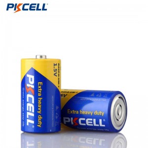 Batería de carbono tamaño D PKCELL R20P Batería extra resistente