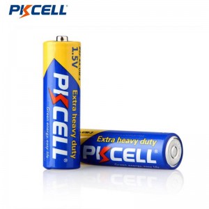 PKCELL R6P AA Koolstofbattery Ekstra swaardiensbattery