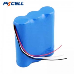 PKCELL 18650 11.1V 2000mAh Rechargeable Lithium Battery Pack