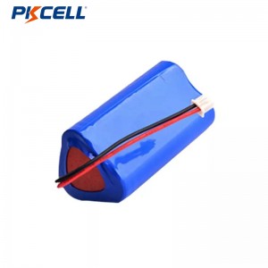 PKCELL 18650 11,1 V 2200 mAh újratölthető lítium akkumulátor