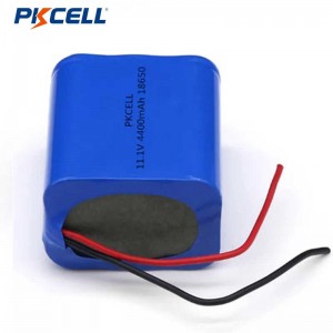 PKCELL 18650 11.1V 4400 Rechargeable Lithium Battery Pack