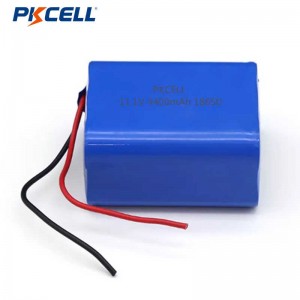 PKCELL 18650 11.1V 4400 Rechargeable Lithium Battery Pack