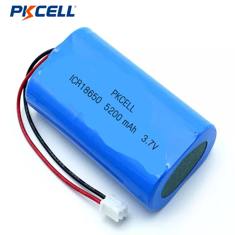 PKCELL ICR18650 3.7 v 5200 mAh Baterai Lithium Ion Isi Ulang Paket Baterai