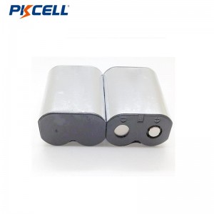 PKCELL CR-P2 6V 1400mAh LI-MnO2 બેટરી