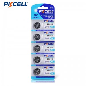 PKCELL CR1632 3V 120mAh Lityum Düğme Pil