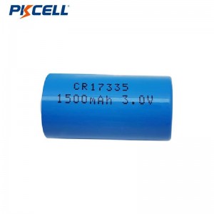 PKCELL CR17335 3V 1500mAh LI-MnO2 बॅटरी