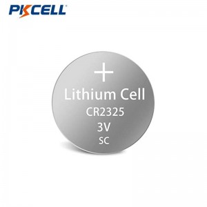 PKCELL CR2325 3V 190mAh لیتیم تڼۍ سیل بیټرۍ