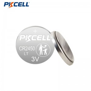 Baterai Sel Tombol Litium PKCELL CR2450LT 3V 600mAh