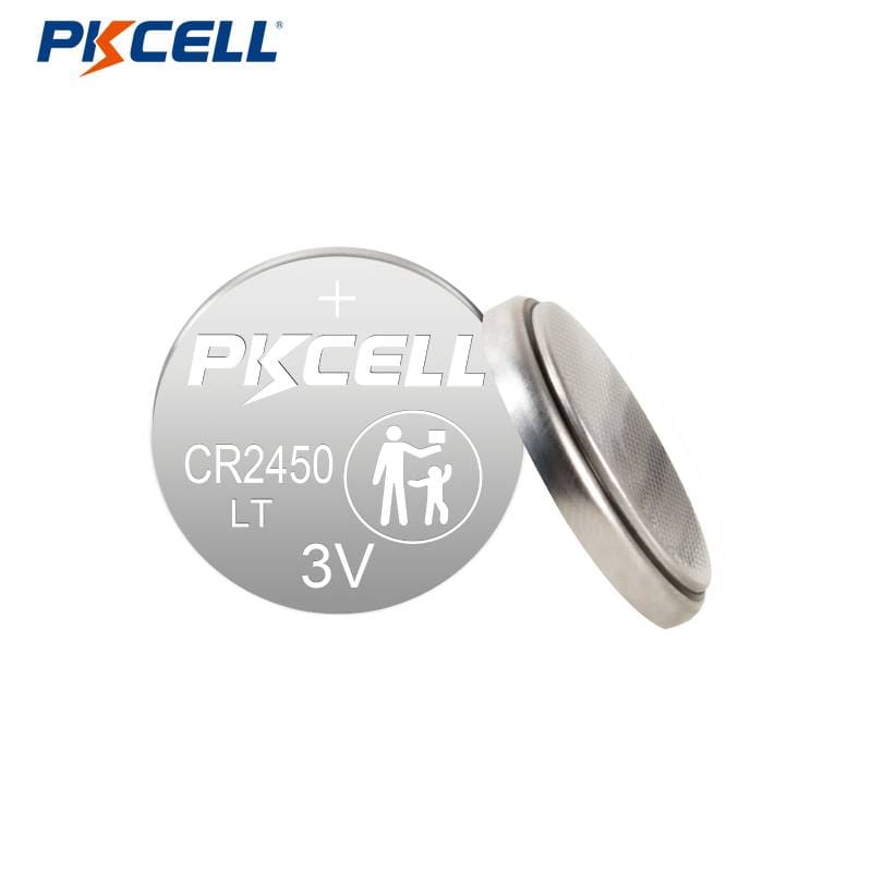 PKCELL CR2450LT 3V 600mAh ଲିଥିୟମ୍ ବଟନ୍ ସେଲ୍ ବି ...