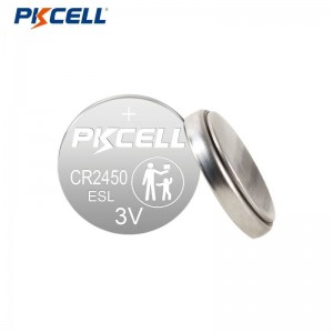 PKCELL CR2450WSL 3V 620 mAh լիթիումի կոճակ բջջային մարտկոց