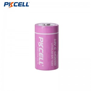 PKCELL CR26500 3V 5400mAh リチウム-MnO2 バッテリー