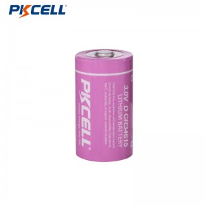 PKCELL CR34615 3V 12000mAh LI-MnO2 ಬ್ಯಾಟರಿ