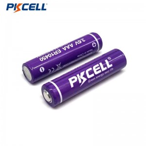 PKCELL ER10450 AAA 3.6V 800mAh LI-SOCL2 Batterij