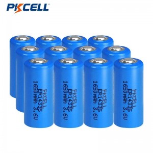 Batería PKCELL ER14335 2/3AA 3.6V 1650mAh LI-SOCL2