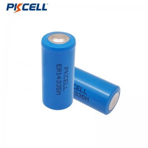 ថ្ម PKCELL ER14335M 2/3AA 3.6V 1200mAH LI-SOCL2