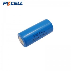 PKCELL ER14335M 2/3AA 3.6V 1200mAH LI-SOCL2 Battery