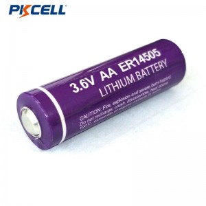 PKCELL ER14505 AA 3.6V 2400mAh LI-SOCL2 பேட்டரி