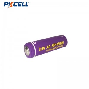 PKCELL ER14505M AA 3.6V 1800mAh LI-SOCL2 baytari