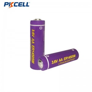 PKCELL ER14505M AA 3.6V 1800mAh LI-SOCL2 baytari