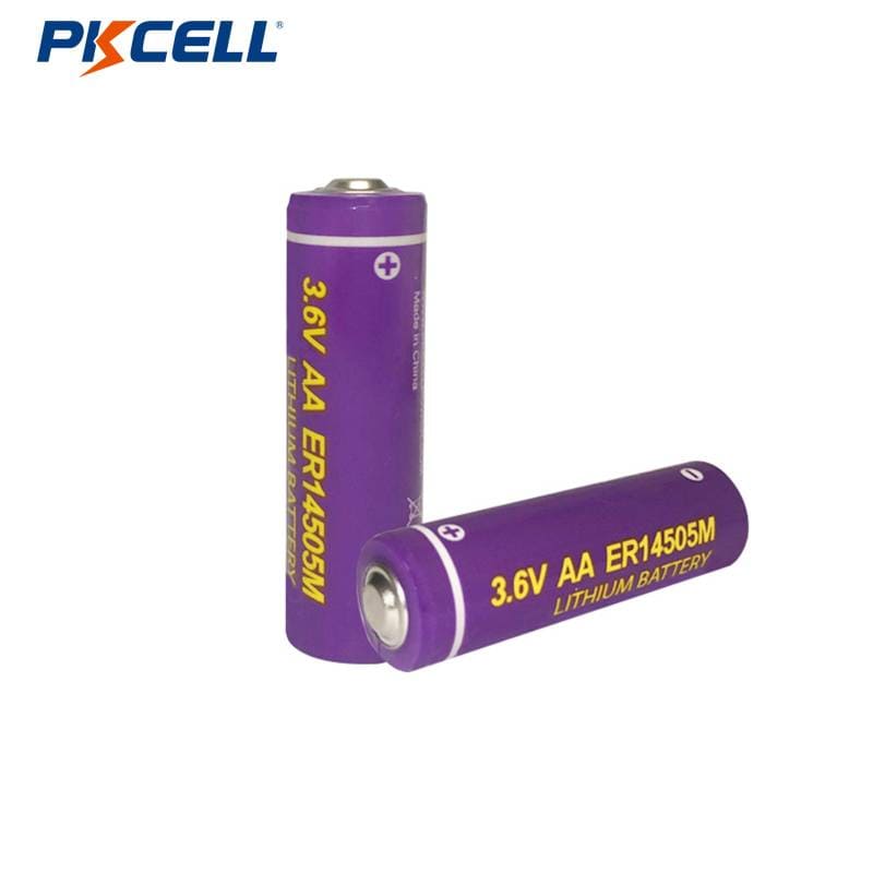 PKCELL ER14505M AA 3.6V 1800mAh LI-SOCL2 baytari muuqaal ah