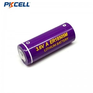 PKCELL ER18505M A 3.6v 3000mAh LI-SOCL2 Battery