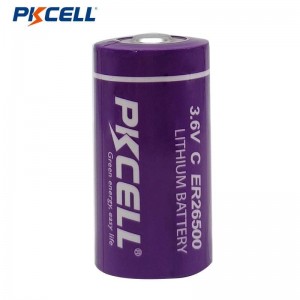 PKCELL ER26500 C 3.6v 8500mAh LI-SOCL2 बॅटरी