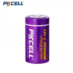 PKCELL ER26500M C 3.6V 6500mAh LI-SOCL2 Battery
