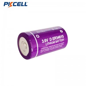 Batteria PKCELL ER34615 D 3.6V 19000mAh LI-SOCL2