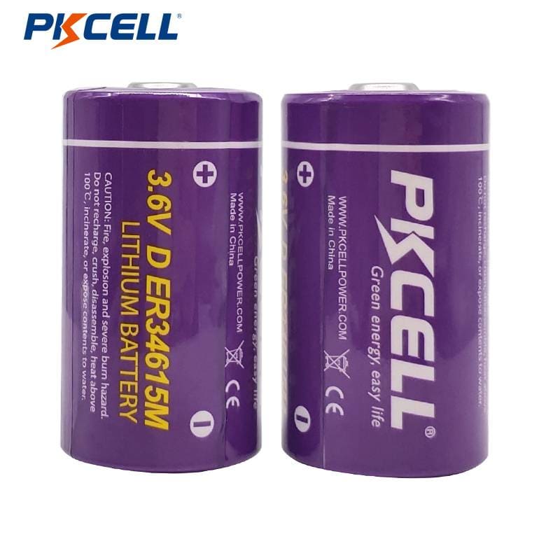 PKCELL ER34615M D 3,6V 16500mAh LI-SOCL2-batteri Utvalgt bilde