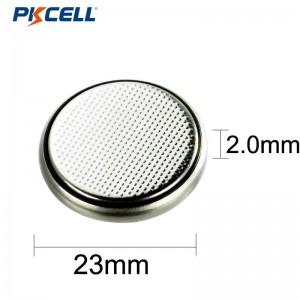 PKCELL CR2320 3V 130mAh Lithium Button Cell rafhlaða