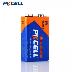 PKCELL Ultra digital Alkaline ဘက်ထရီ 6LR61 9V ဘက်ထရီ