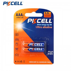 PKCELL अल्ट्रा डिजिटल अल्कालाइन LR03 AAA ब्याट्री