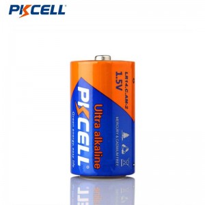 PKCELL الٹرا ڈیجیٹل الکلائن بیٹری LR14 C بیٹری