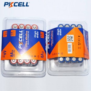 PKCELL Ultra Pîl Alkaline dîjîtal LR6 Battery AA